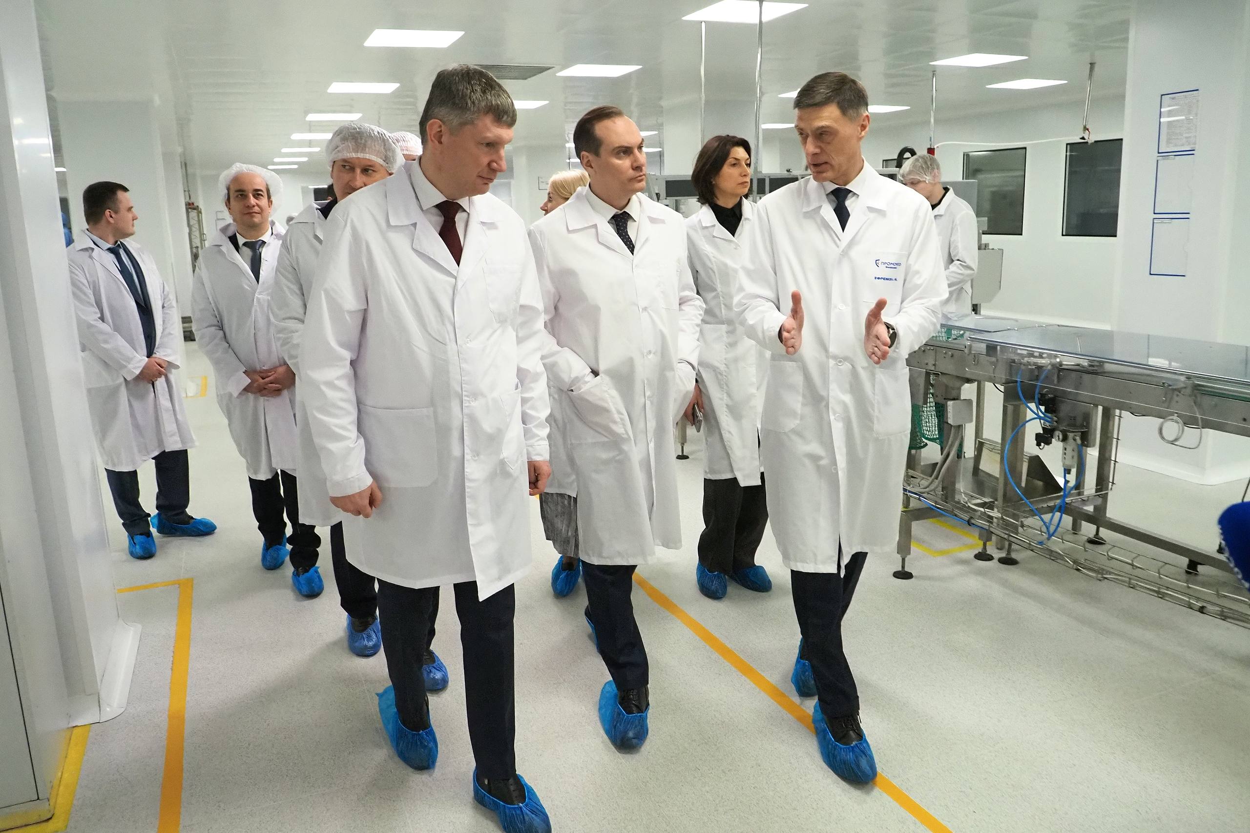 Глава Минэкономразвития России Максим Решетников оценил высокотехнологичные мощности ПРОМОМЕД в Саранске