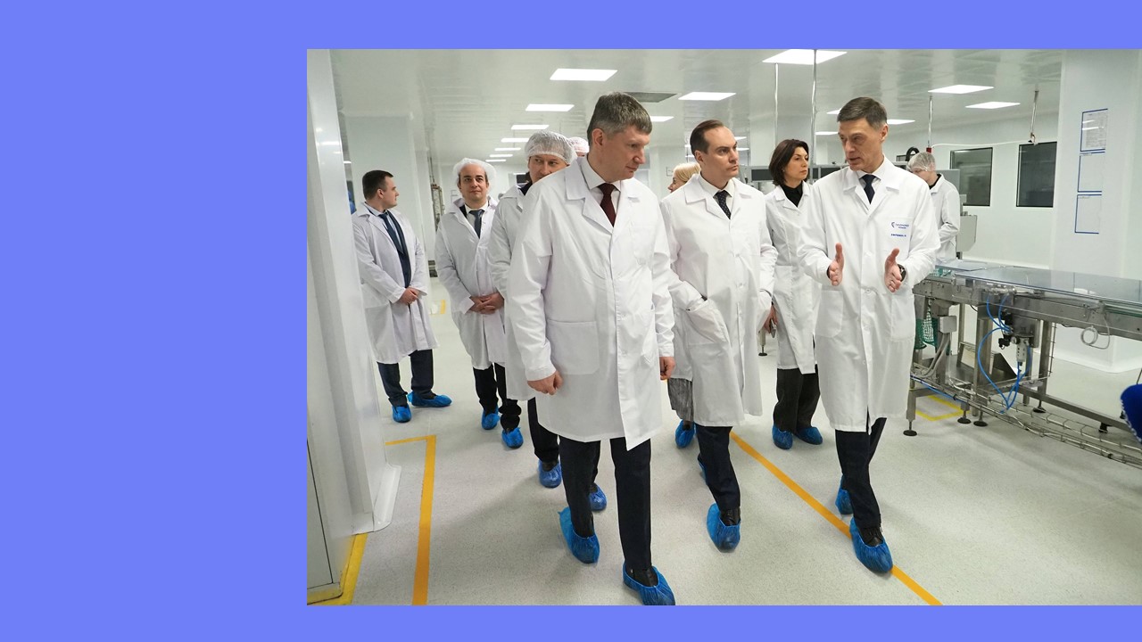 <h3>Глава Минэкономразвития России Максим Решетников оценил высокотехнологичные мощности ПРОМОМЕД в Саранске</h3>
