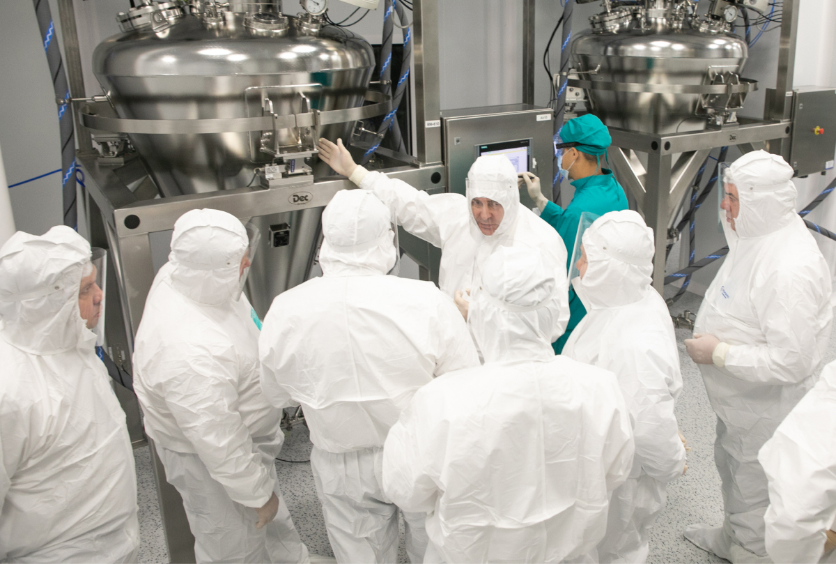 Состоялось торжественное открытие нового высокотехнологичного таблеточного производства на заводе «Биохимик» ГК «Промомед»