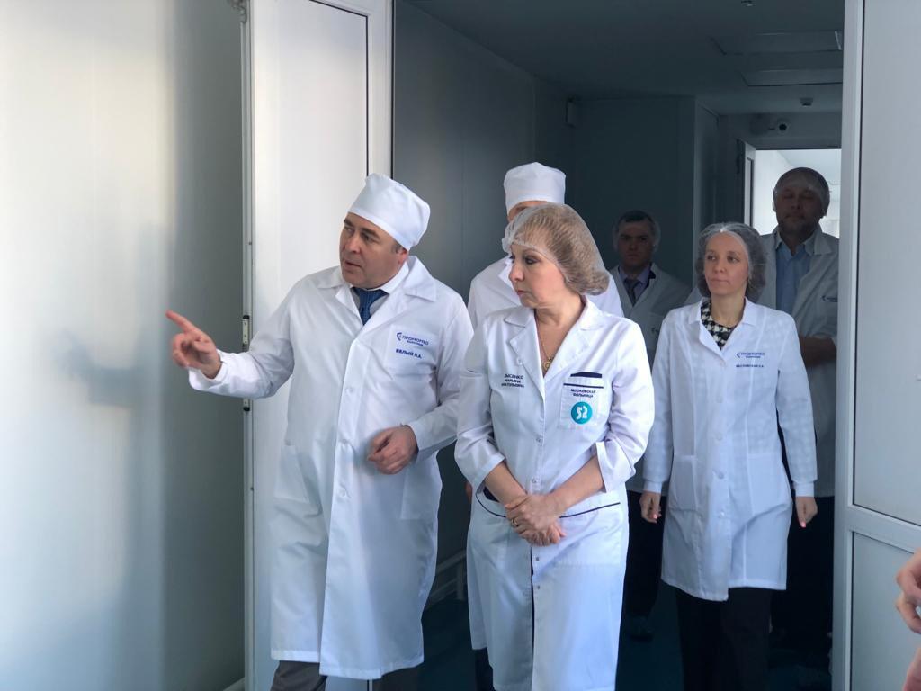 Марьяна Лысенко посетила завод «Биохимик»